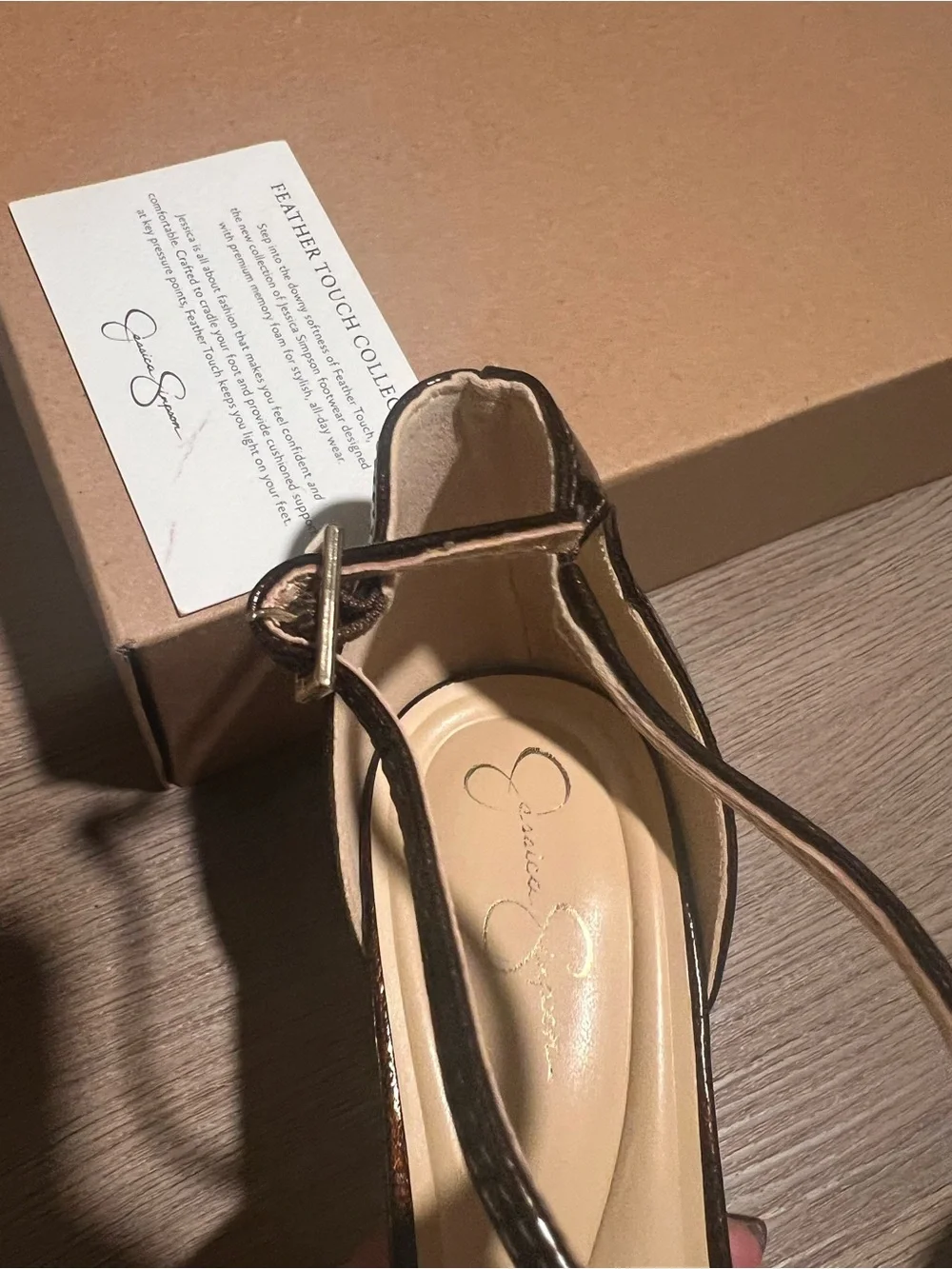 NWT - Jessica Simpson - Willna Pump in Chocolate Bronze